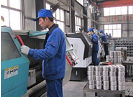 CNC machining workshop