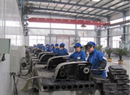 Rebar coupler processing workshop