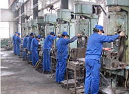 Rebar coupler manufacturing workshop